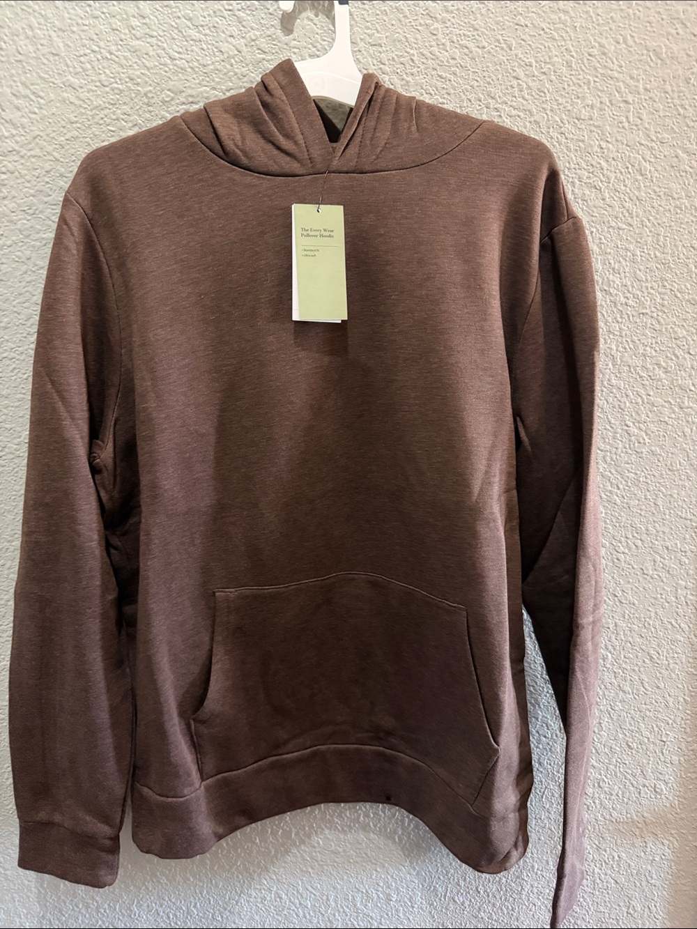 Goodfellow Men's Brown Hoodie Sweatshirt size Large